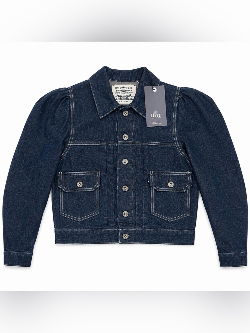 Size XS - Levi’s Made & Crafted Women’s Angel Sleeve Trucker Jacket - $248